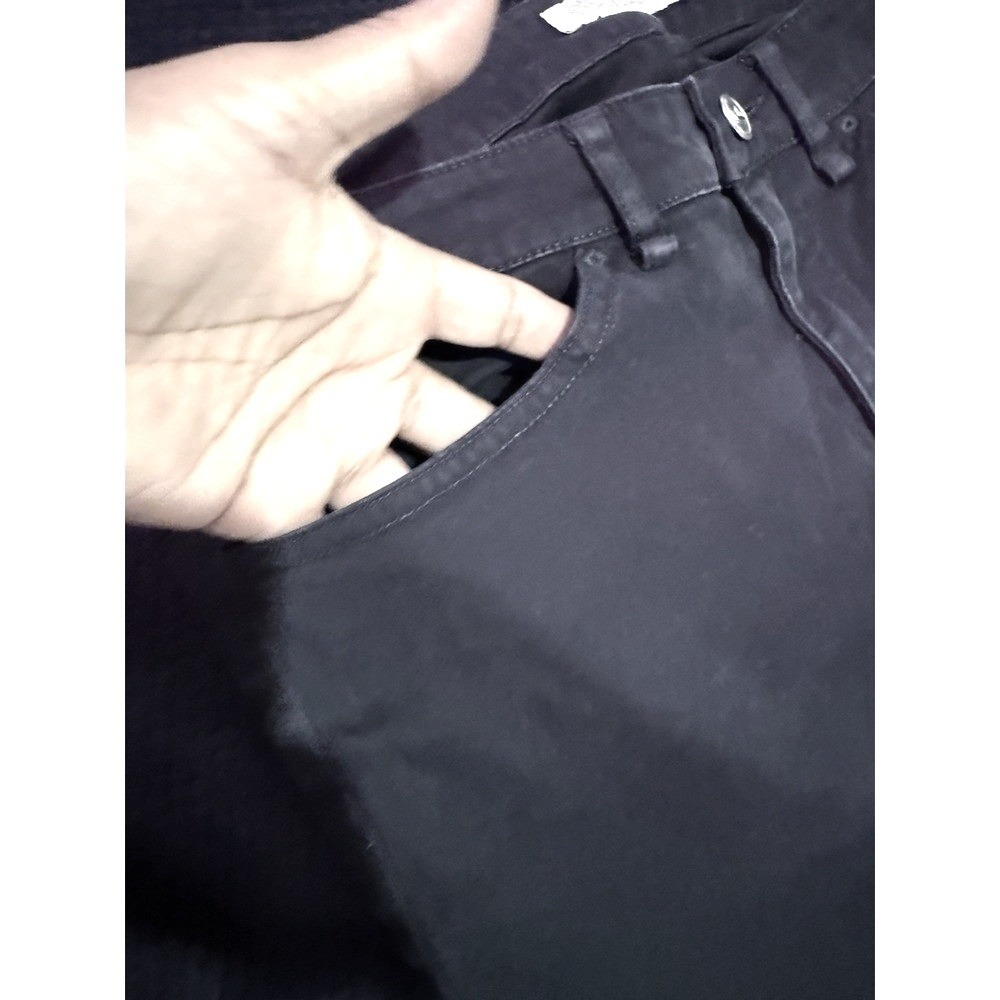 Peter Millar Pants Women 4 black Denim Jeans Slim Pants - Picture 3 of 9